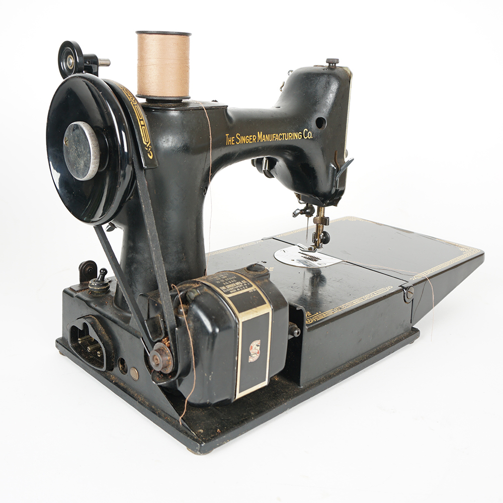 Antique Electric Singer Sewing Machine