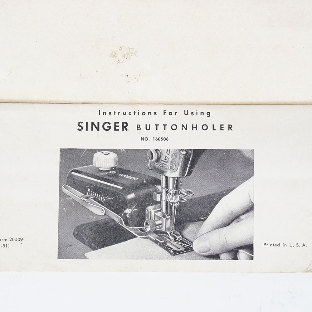 Antique Electric Singer Sewing Machine