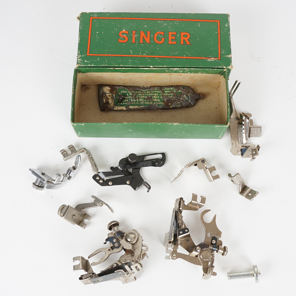 Antique Electric Singer Sewing Machine