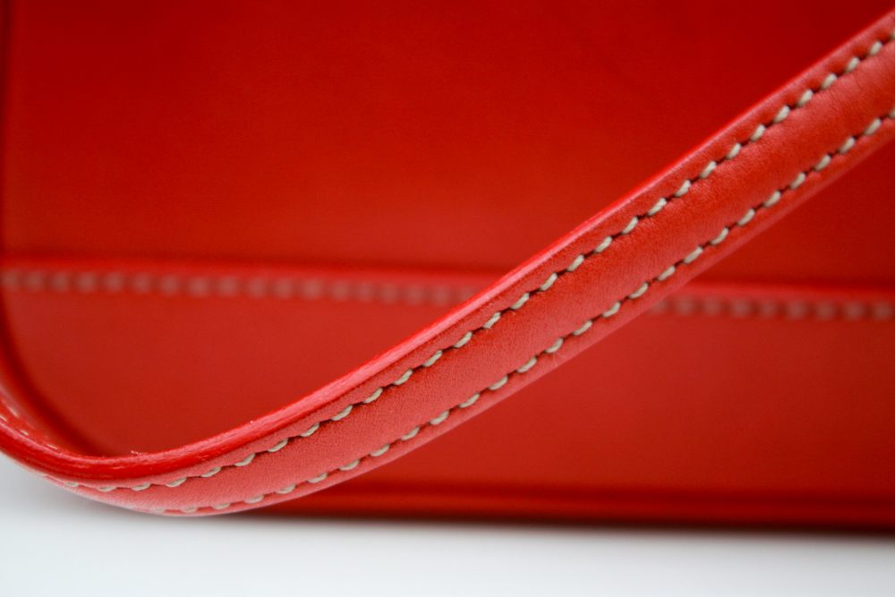 Coach Demi Hampton Baguette in Red