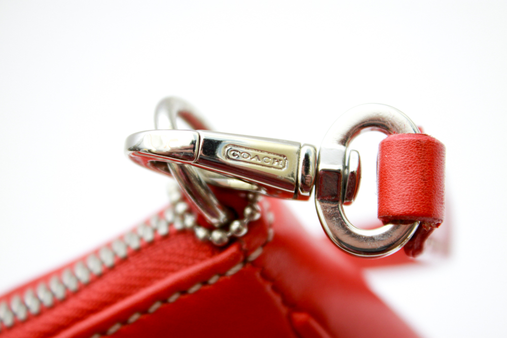 Coach Demi Hampton Baguette in Red