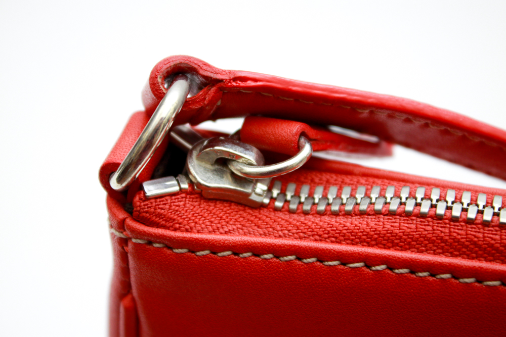 Coach Demi Hampton Baguette in Red