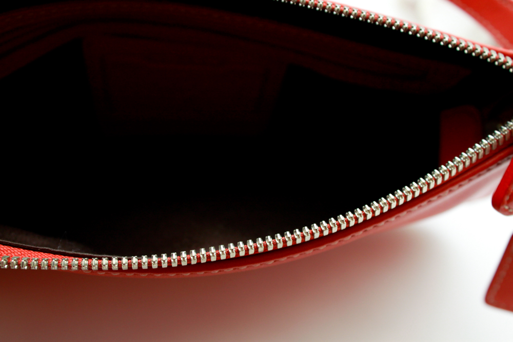 Coach Demi Hampton Baguette in Red