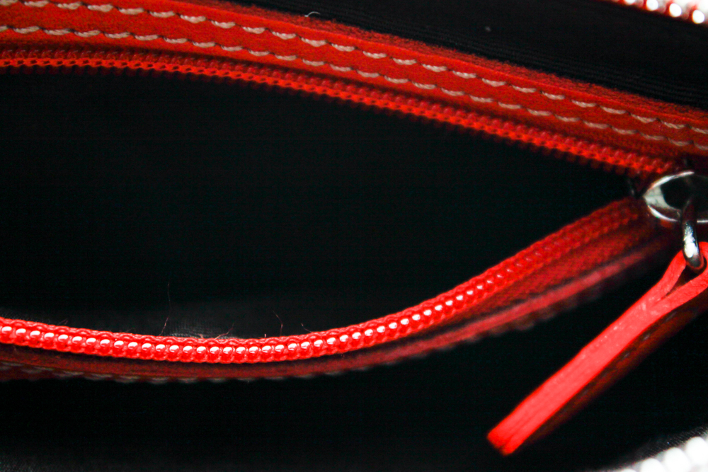 Coach Demi Hampton Baguette in Red