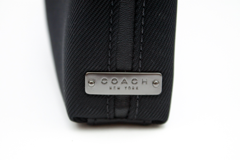 Coach Black Nylon Solid Bag