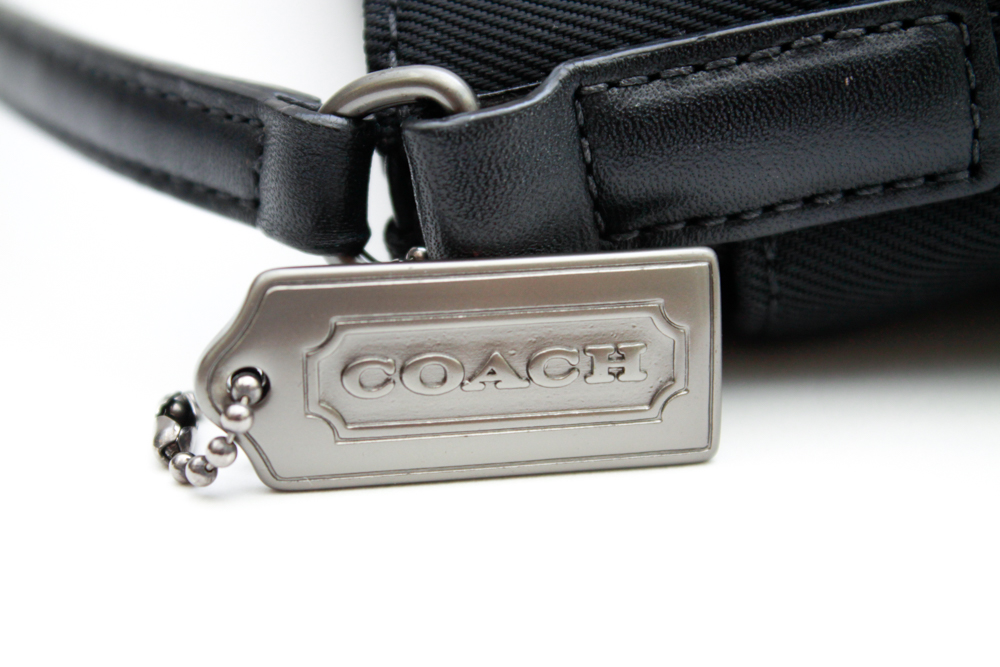 Coach Black Nylon Solid Bag