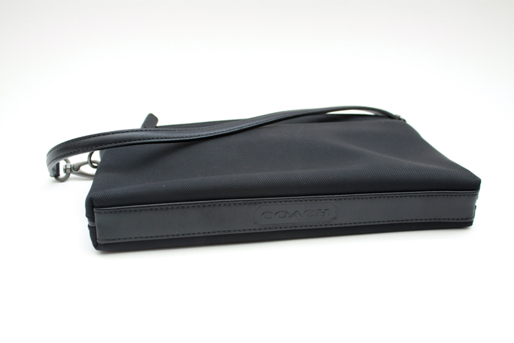 Coach Black Nylon Solid Bag