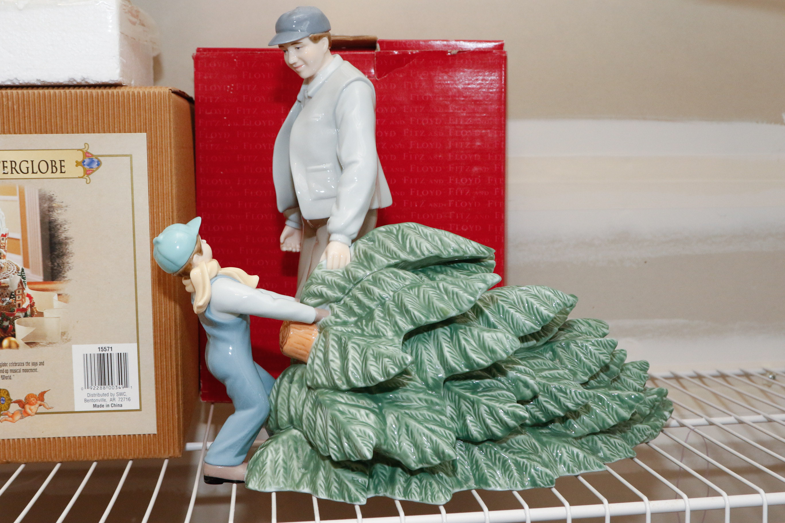 Assortment of Fine Porcelain Holiday Figurines