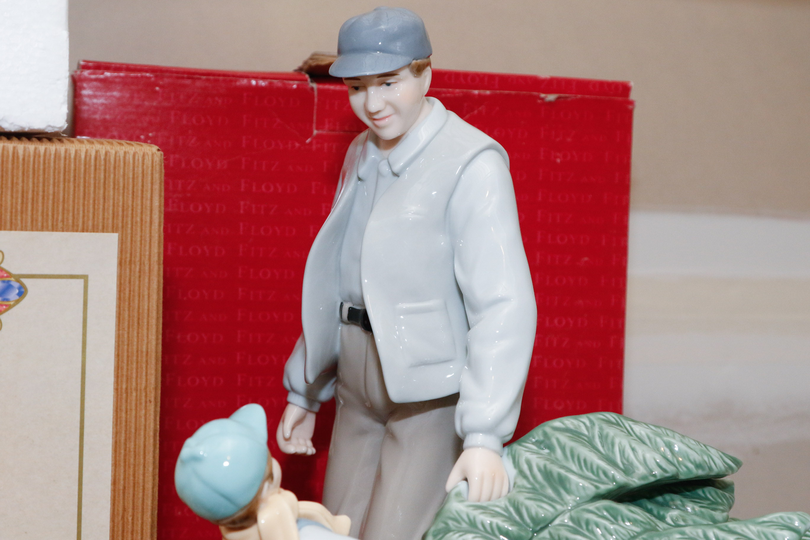 Assortment of Fine Porcelain Holiday Figurines