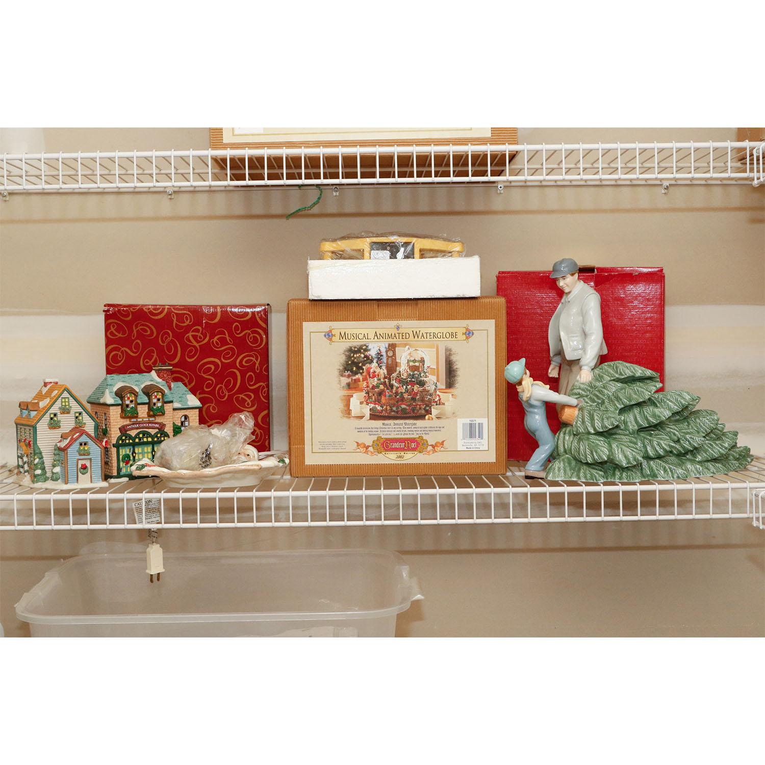 Assortment of Fine Porcelain Holiday Figurines