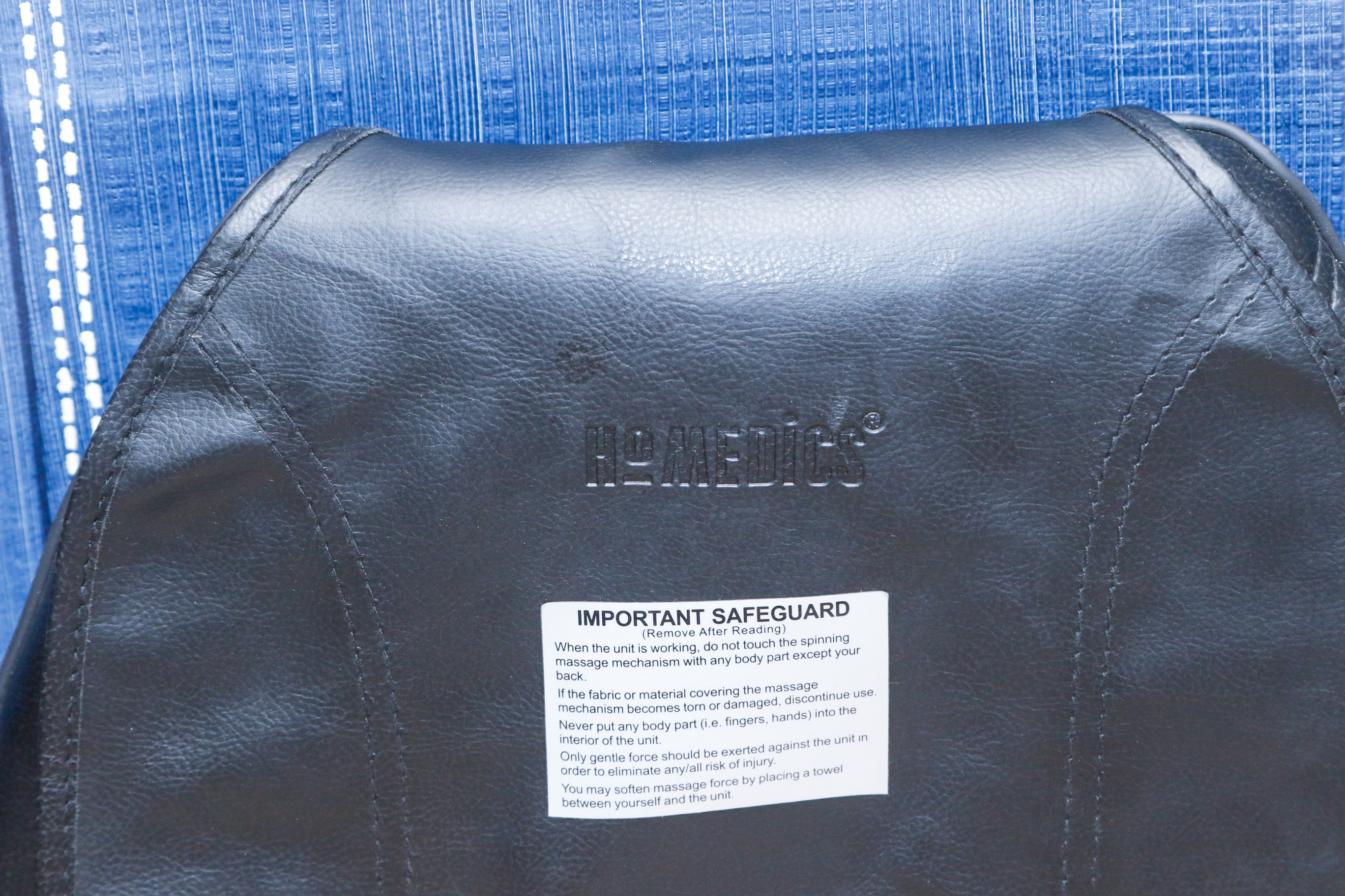 1UP Bicycle Trainer with HoMedics Shiatsu Massage Cushion