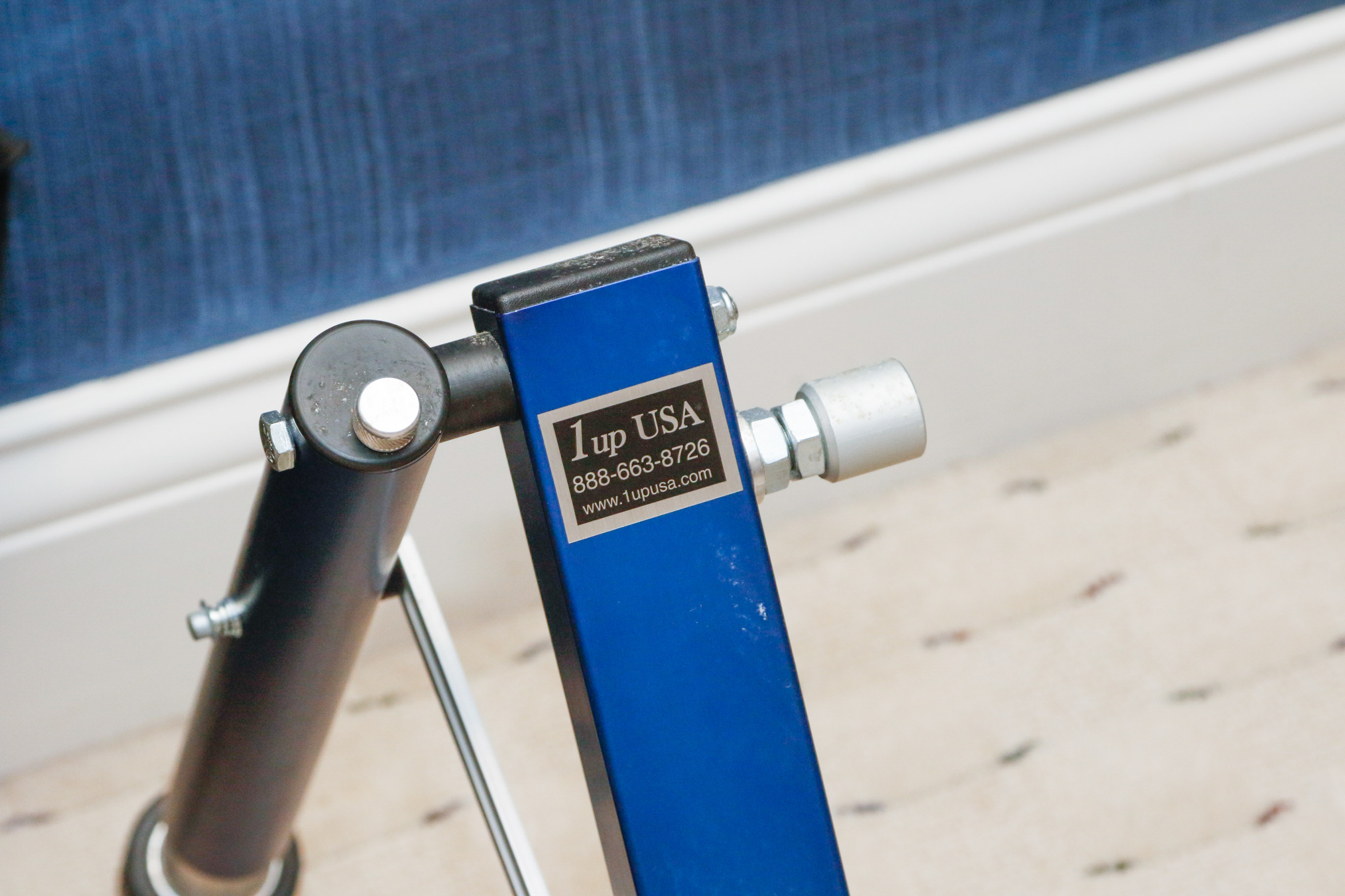 1UP Bicycle Trainer with HoMedics Shiatsu Massage Cushion