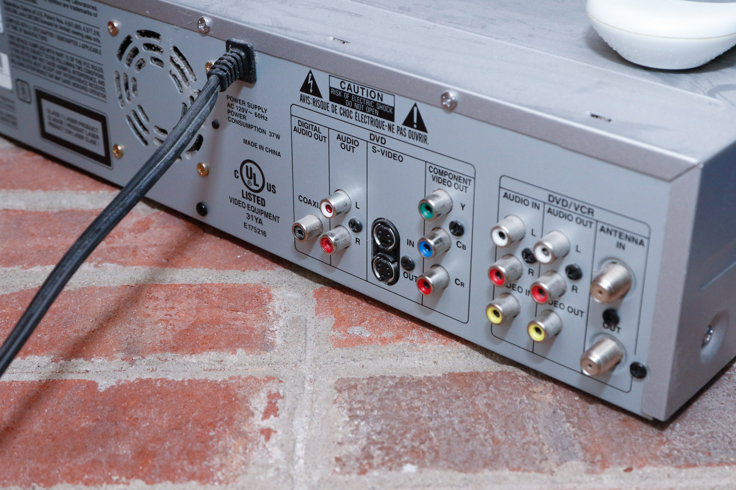 Disney VHS Collection with VHS/DVD Converter and Television