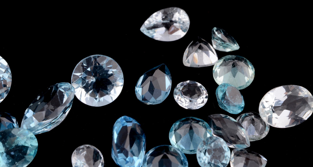Assortment of Loose Cut Gemstones Including Aquamarine, 14.64 CTW