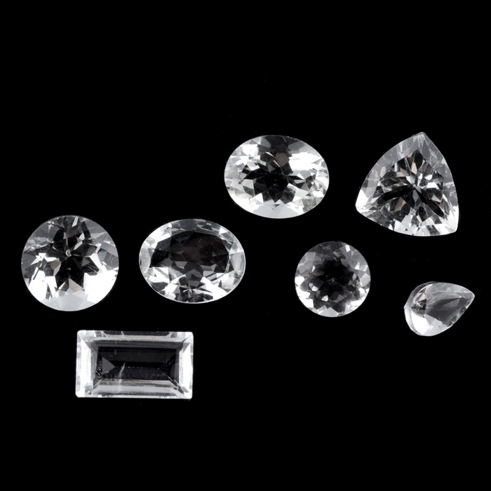 Collection of Loose Green Quartz Gemstones, 14.5 CTW