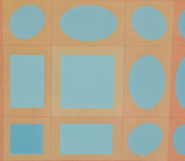 Victor Vasarely Offset Lithograph "Koska-Quemer"