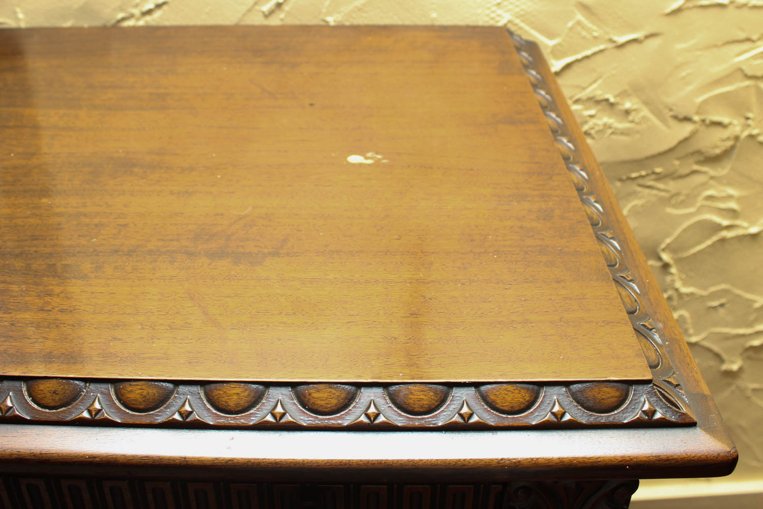 Vintage Renaissance Style Walnut Sideboard