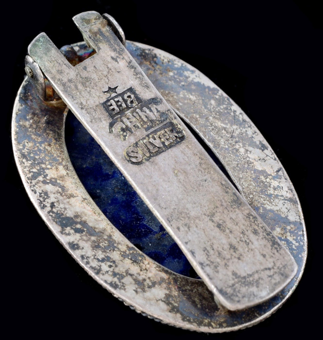 Group of Early 20th Century Chinese Export Carved Lapis Lazuli and Carved Sodalite Silver Filigree Jewelry