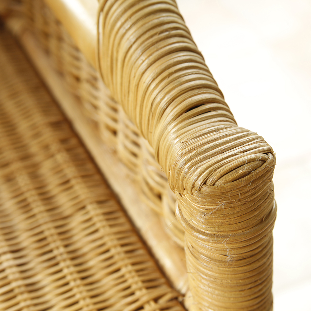 Henry Link Tea Stain Basketweave Étagère