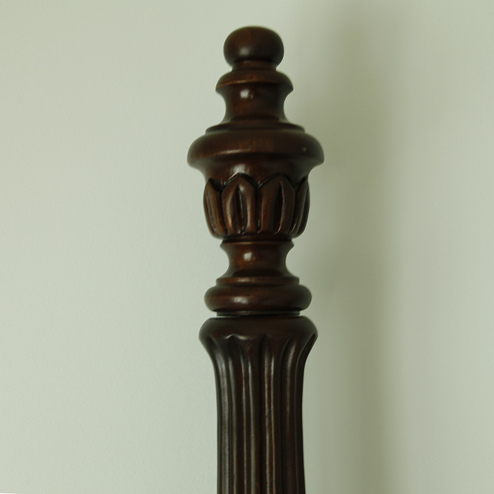 Mahogany Four Poster Queen Bed Frame