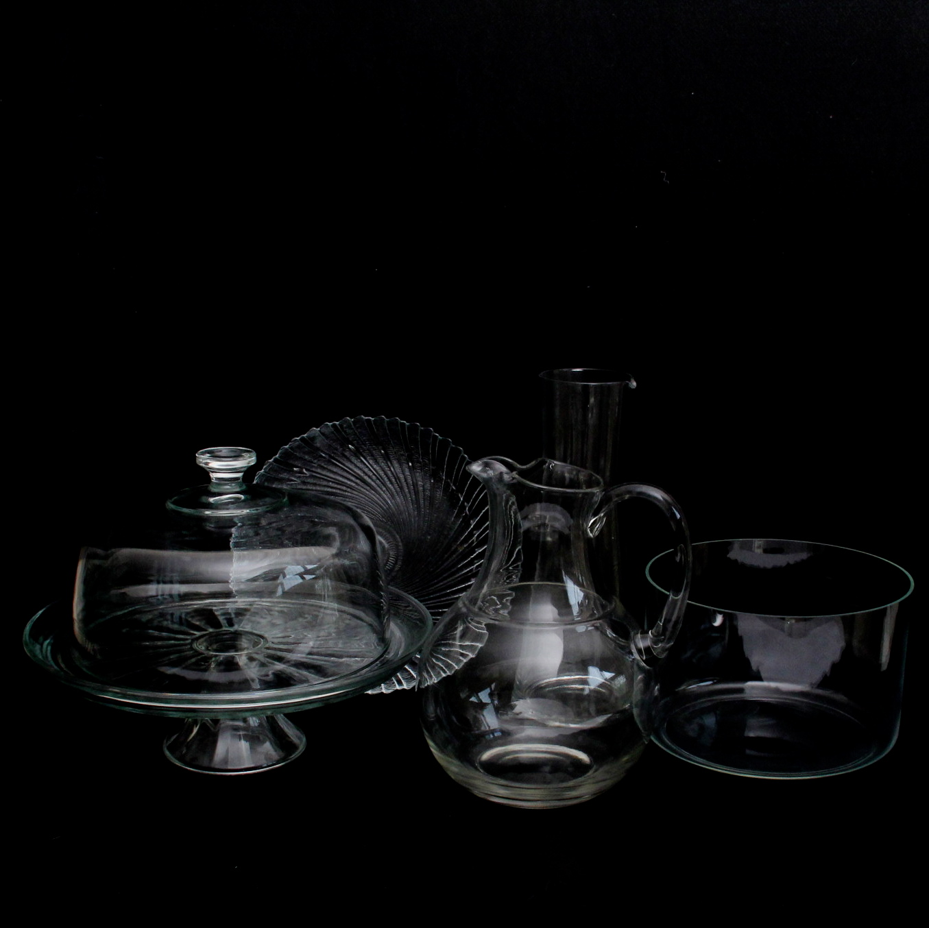 Assortment of Glassware Featuring "Candlewick" by Imperial Glass