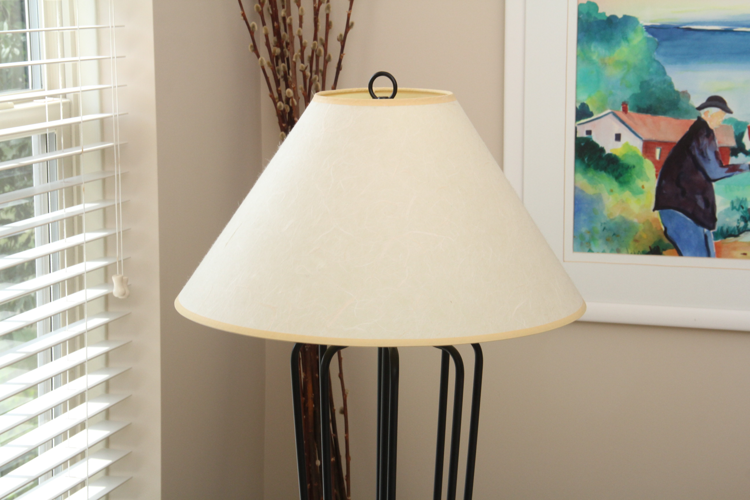 Wrought Iron Floor Lamp