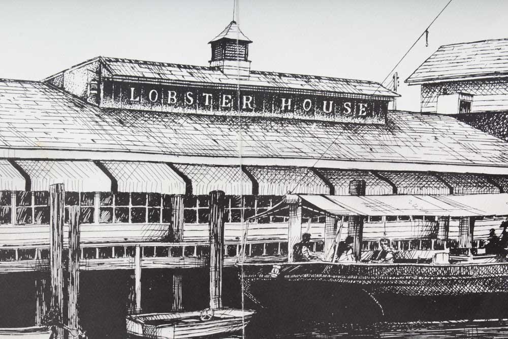 Nautical Themed Signed Watercolor with Lithograph