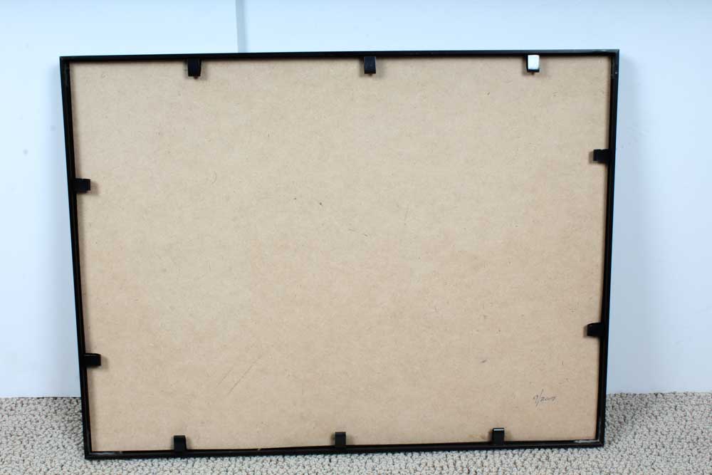 Nautical Themed Signed Watercolor with Lithograph