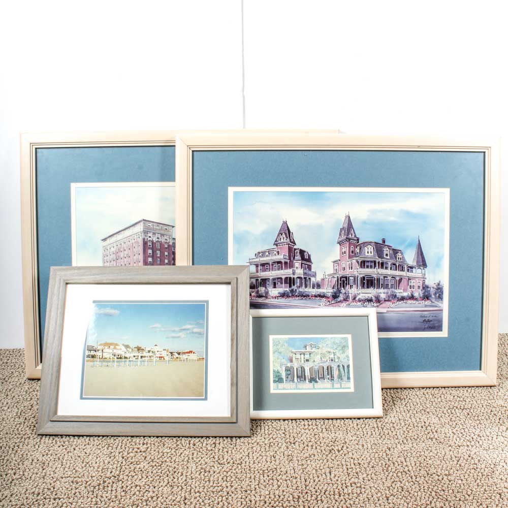 Set of Four Decorative Prints