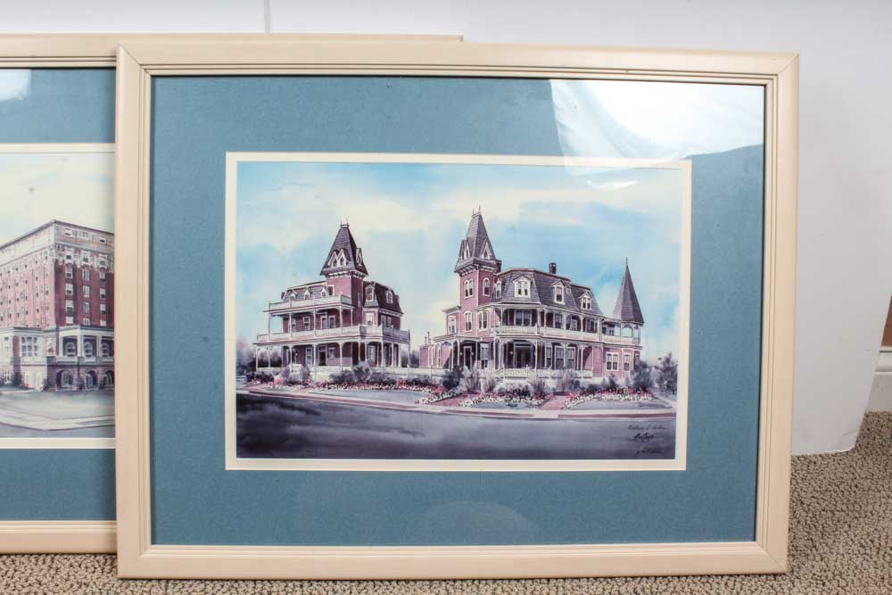 Set of Four Decorative Prints