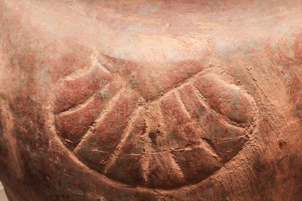 Decorative Terra Cotta Olive Pot