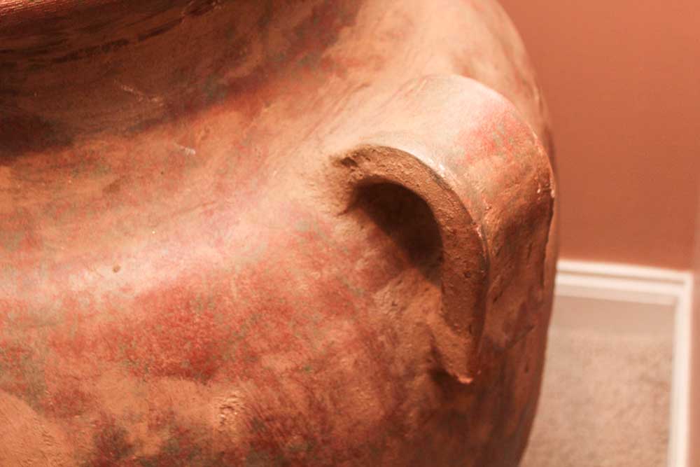 Decorative Terra Cotta Olive Pot