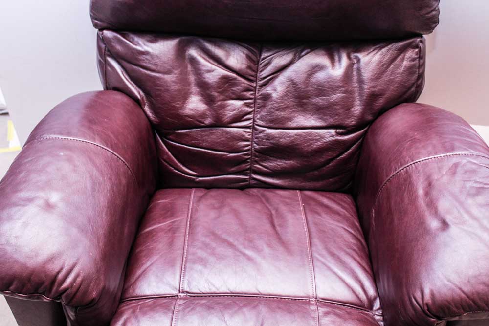 Burgundy Swivel Rocker Recliner