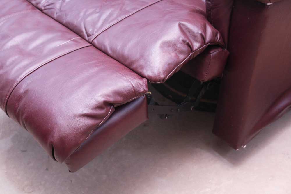 Burgundy Swivel Rocker Recliner