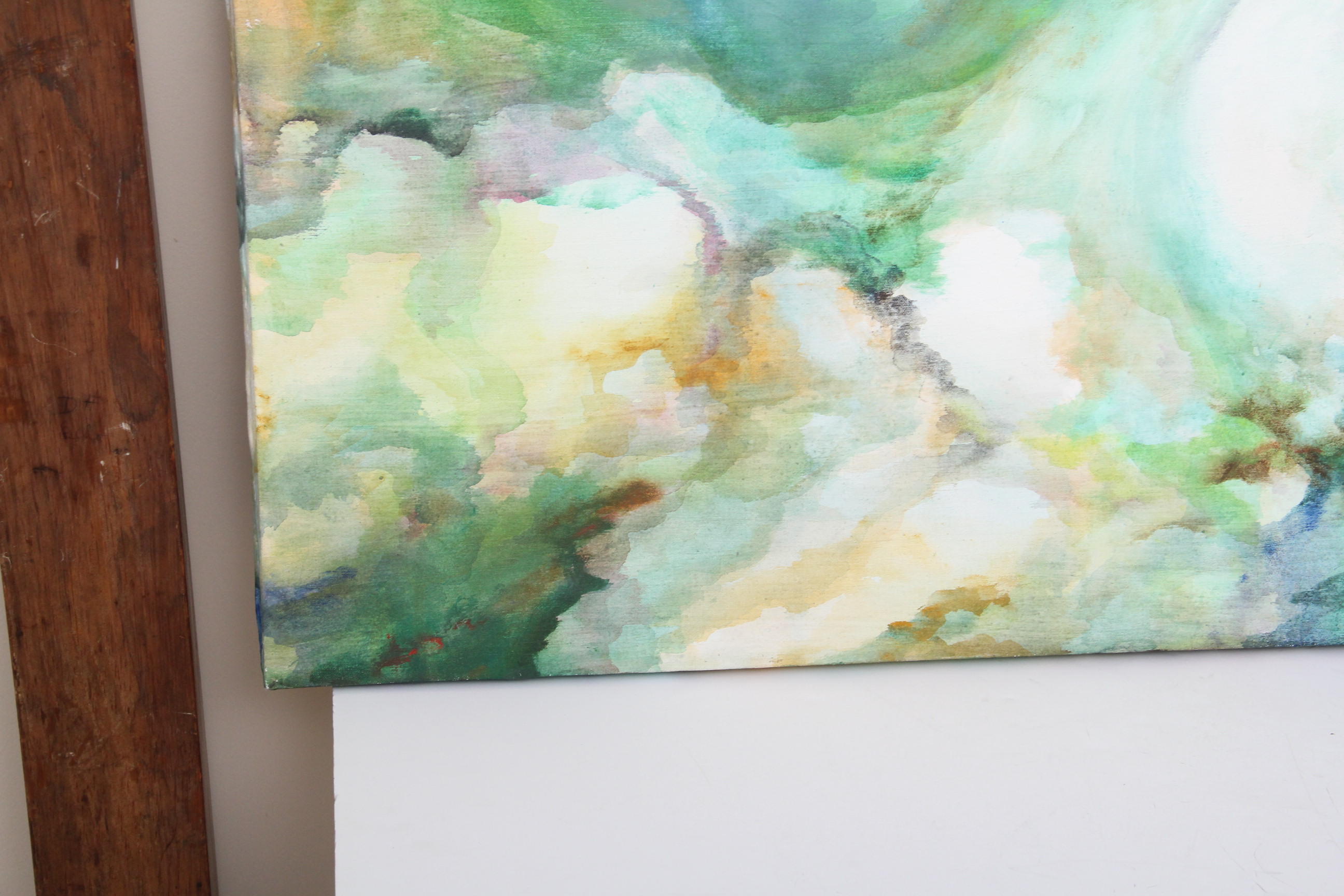 Original Watercolor on Canvas