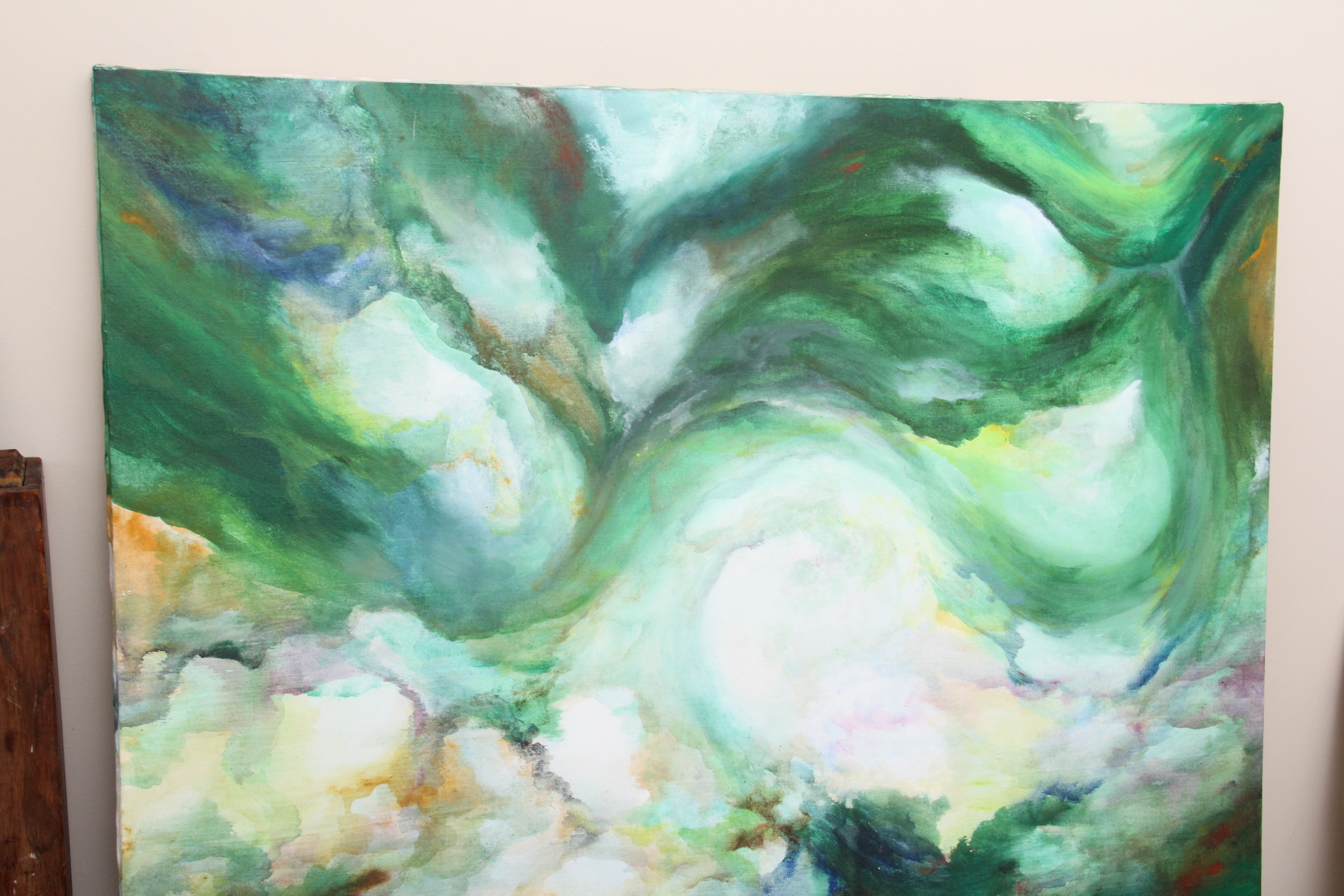 Original Watercolor on Canvas