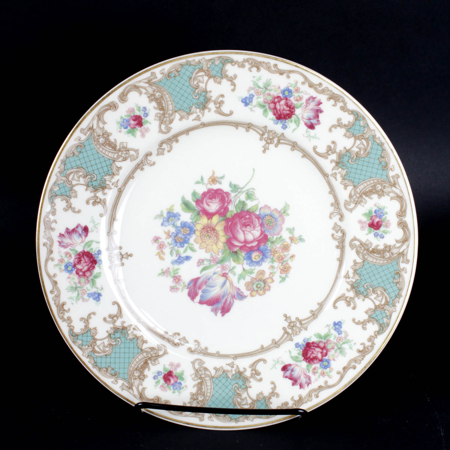 Old Ivory Syracuse "Romance Green" China Set