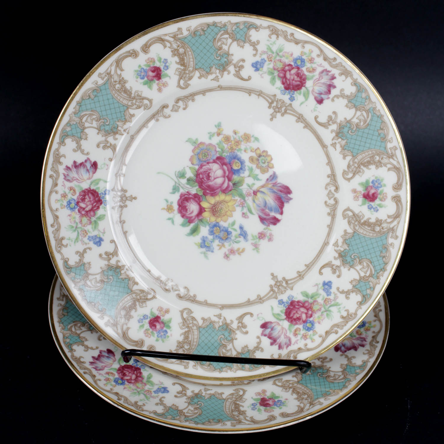 Old Ivory Syracuse "Romance Green" China Set