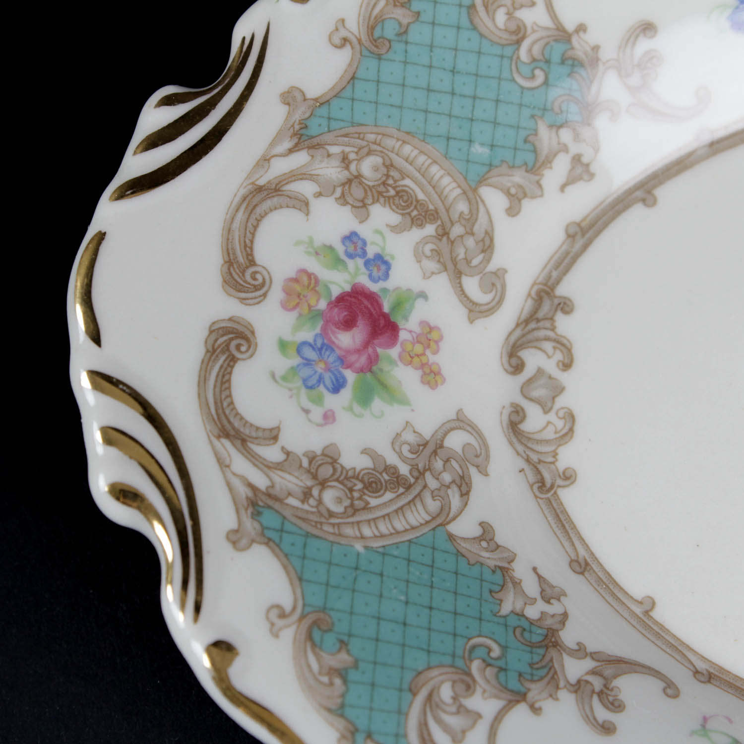 Old Ivory Syracuse "Romance Green" China Set