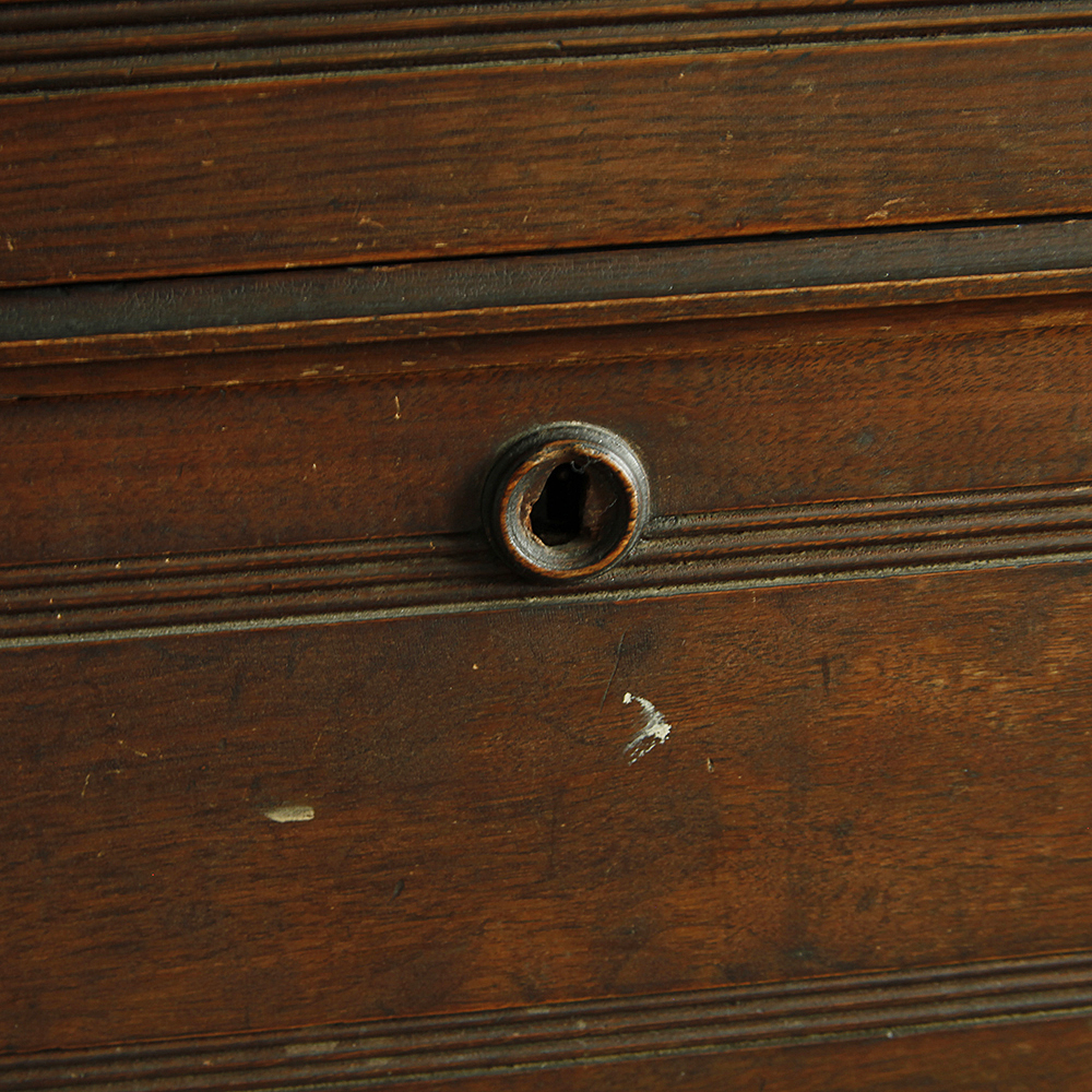 Victorian Marble Topped Oak Dresser
