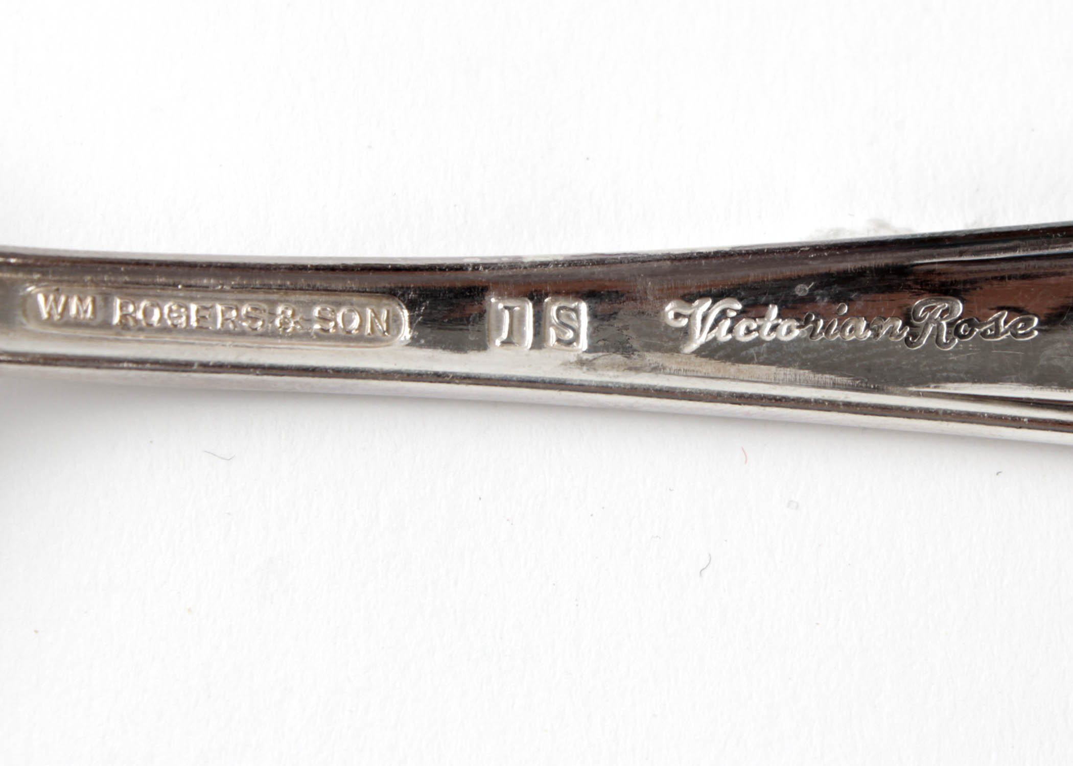 Fifty Piece Set of W.M. Rogers & Son Silverplated Victorian Rose Flatware