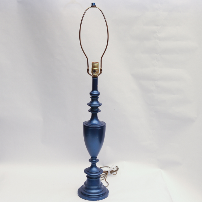 Lacquered Brass Trophy Lamp