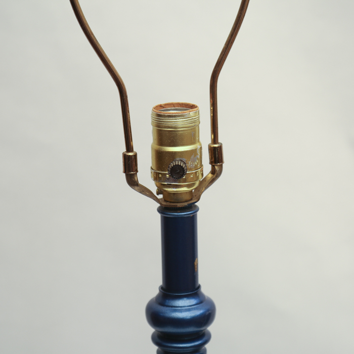 Lacquered Brass Trophy Lamp