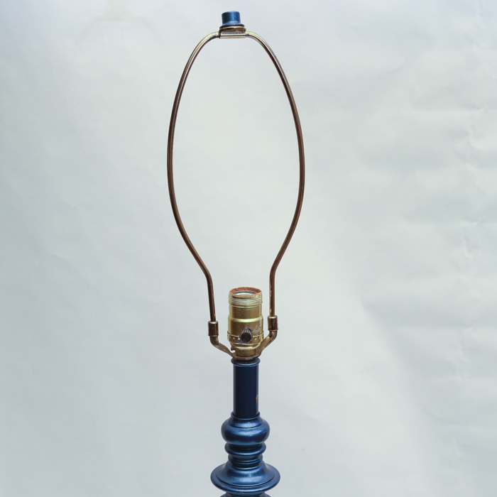 Lacquered Brass Trophy Lamp