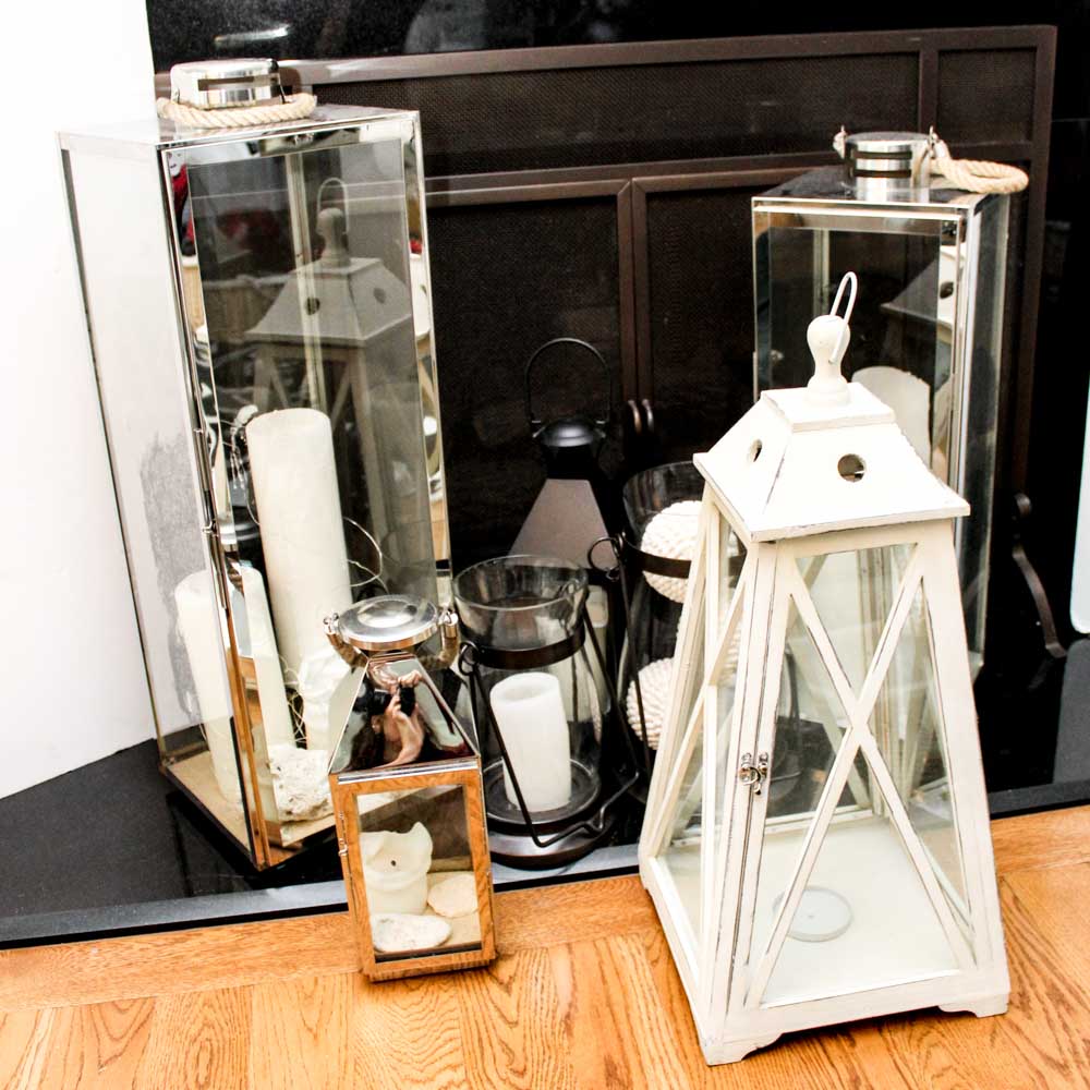 Collection of Candle and Decor Displays