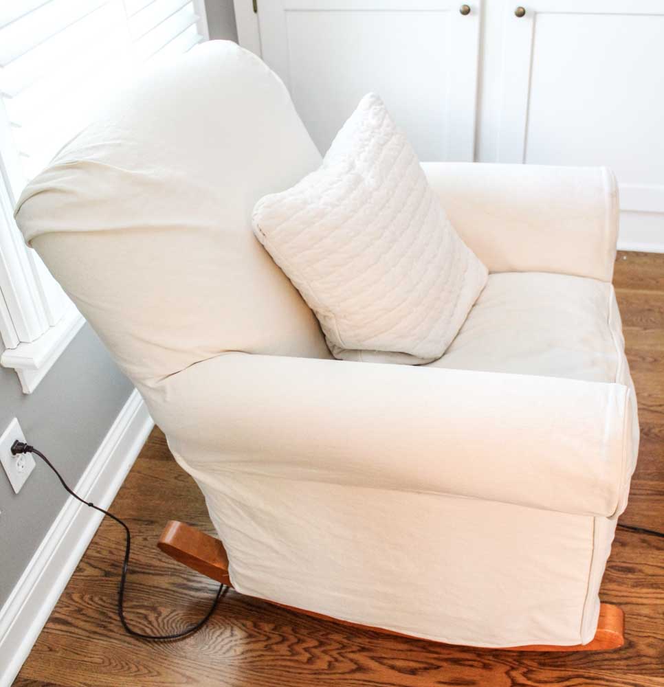 Distinction's Upholstered Rocker