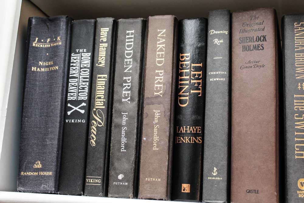 Collection of Fiction and Non-Fiction Books