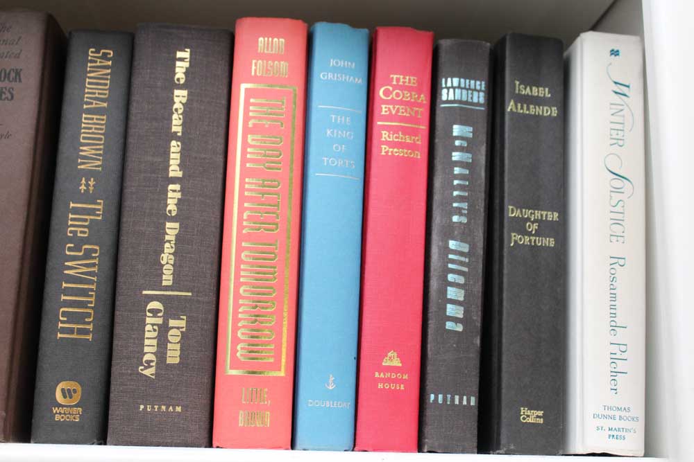 Collection of Fiction and Non-Fiction Books