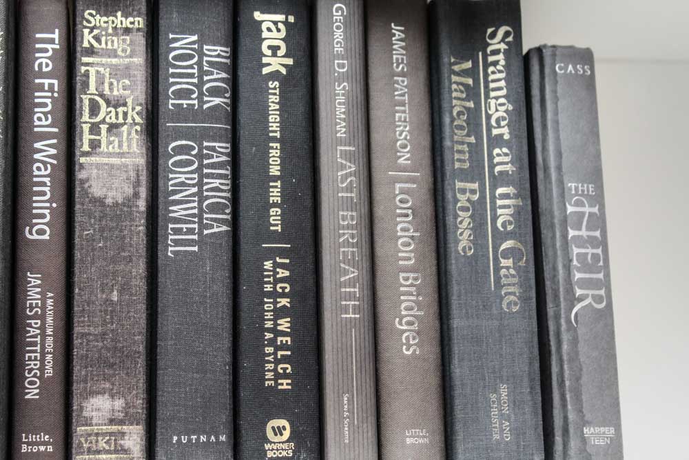 Collection of Fiction and Non-Fiction Books