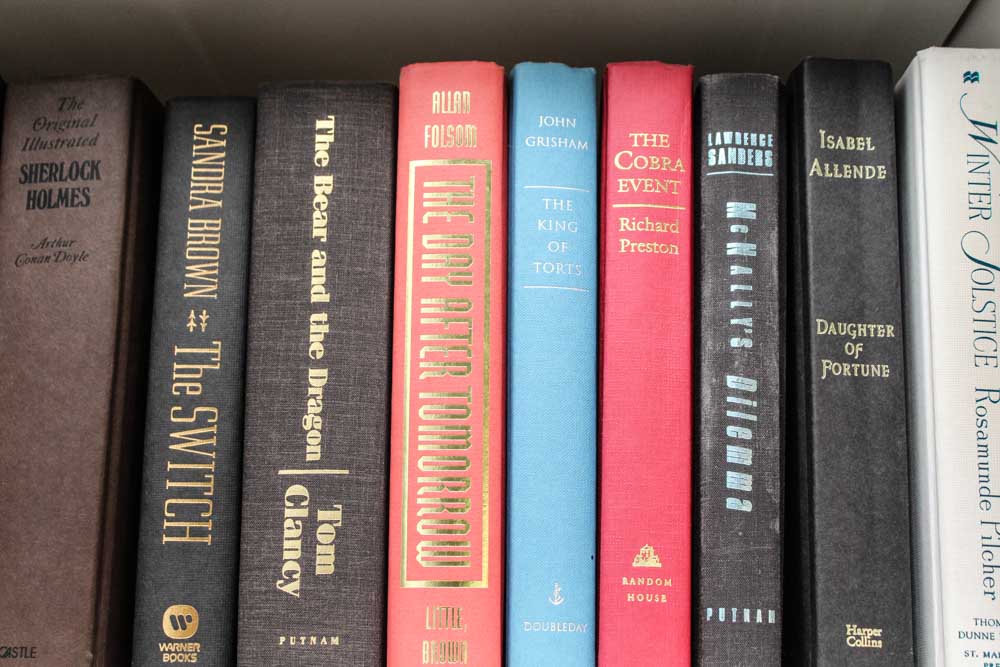 Collection of Fiction and Non-Fiction Books